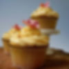 Passionfruit &lemon cupcakes