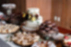 dessert-table-naked-wedding-cake